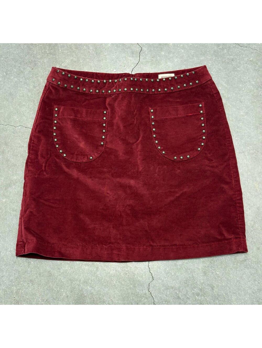 Y2K Mossimo Supply Co. Red Skirt